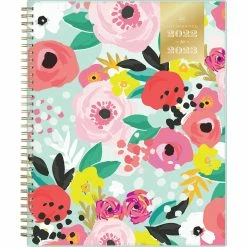 Cheapest 😍 Bluesky Blue Sky Day Designer Secret Garden Mint Frosted 8.5 In. X 11 In. Planner 👏