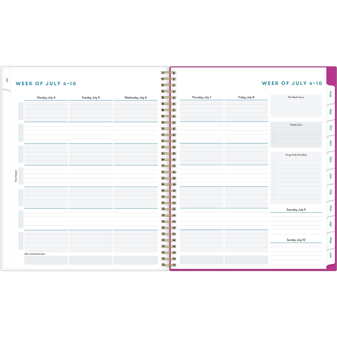 Deals ???? Bluesky Blue Sky Star Confetti Bright And Clear 8.5 In. X 11 In. Student Planning Calendar ???? 2 Deals ???? Bluesky Blue Sky Star Confetti Bright And Clear 8.5 In. X 11 In. Student Planning Calendar ???? - Image 2