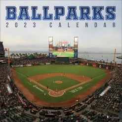 Promo 🎁 TF Publishing 2023 Ballparks Wall Calendar 🤩