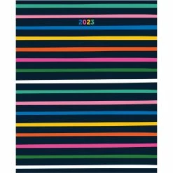 Best Pirce ⭐ TF Publishing 2023 Polo Stripes Large Monthly Planner 🧨