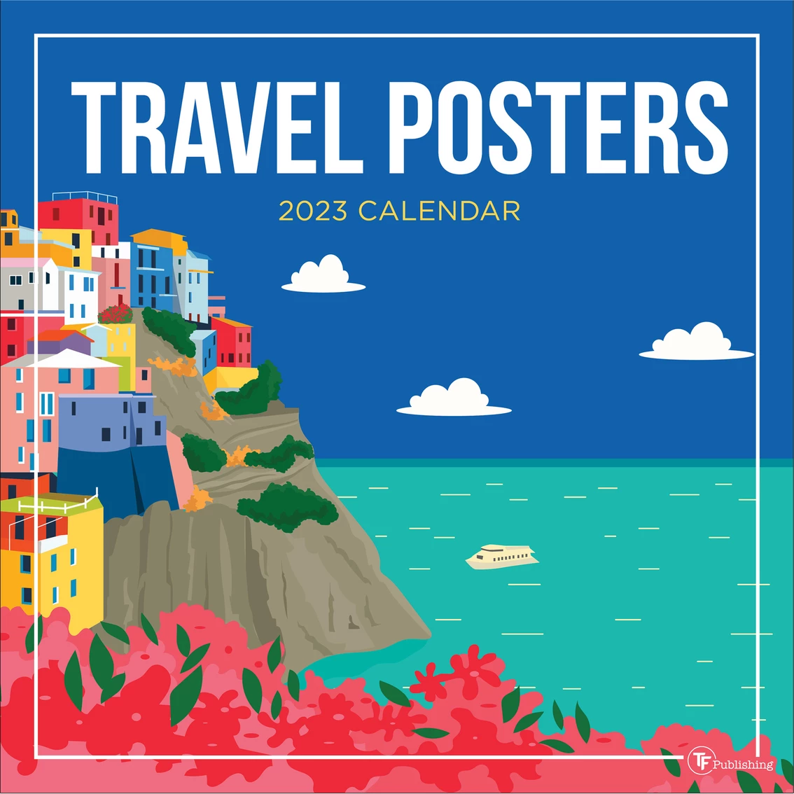 Promo 👍 TF Publishing 2023 Travel Posters Wall Calendar 😉 1 Promo 👍 TF Publishing 2023 Travel Posters Wall Calendar 😉