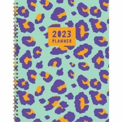 Best reviews of 🎉 TF Publishing 2023 La Vida Leopard Large Daily Weekly Monthly Planner ⌛