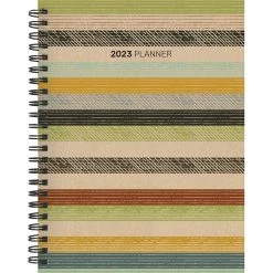Best Sale 🥰 TF Publishing 2023 Straight Stripes Medium Daily Weekly Monthly Planner ✨