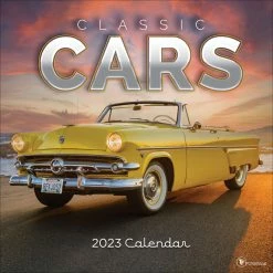 Best Pirce 🌟 TF Publishing 2023 Classic Cars Wall Calendar 😍