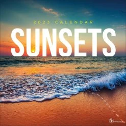 Promo 🧨 TF Publishing 2023 Sunsets Wall Calendar ⭐