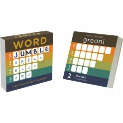 Cheap ✔️ TF Publishing 2023 Word Jumble Daily Desktop Calendar ⭐