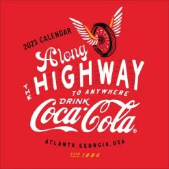 Discount 🧨 TF Publishing 2023 Coca Cola: Highway 66 Wall Calendar ✨