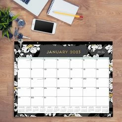 Coupon 💯 Bluesky Blue Sky Desk Pad Baccara Dark Monthly Calendar 🧨 -TF Publishing Shop unnamed file 625