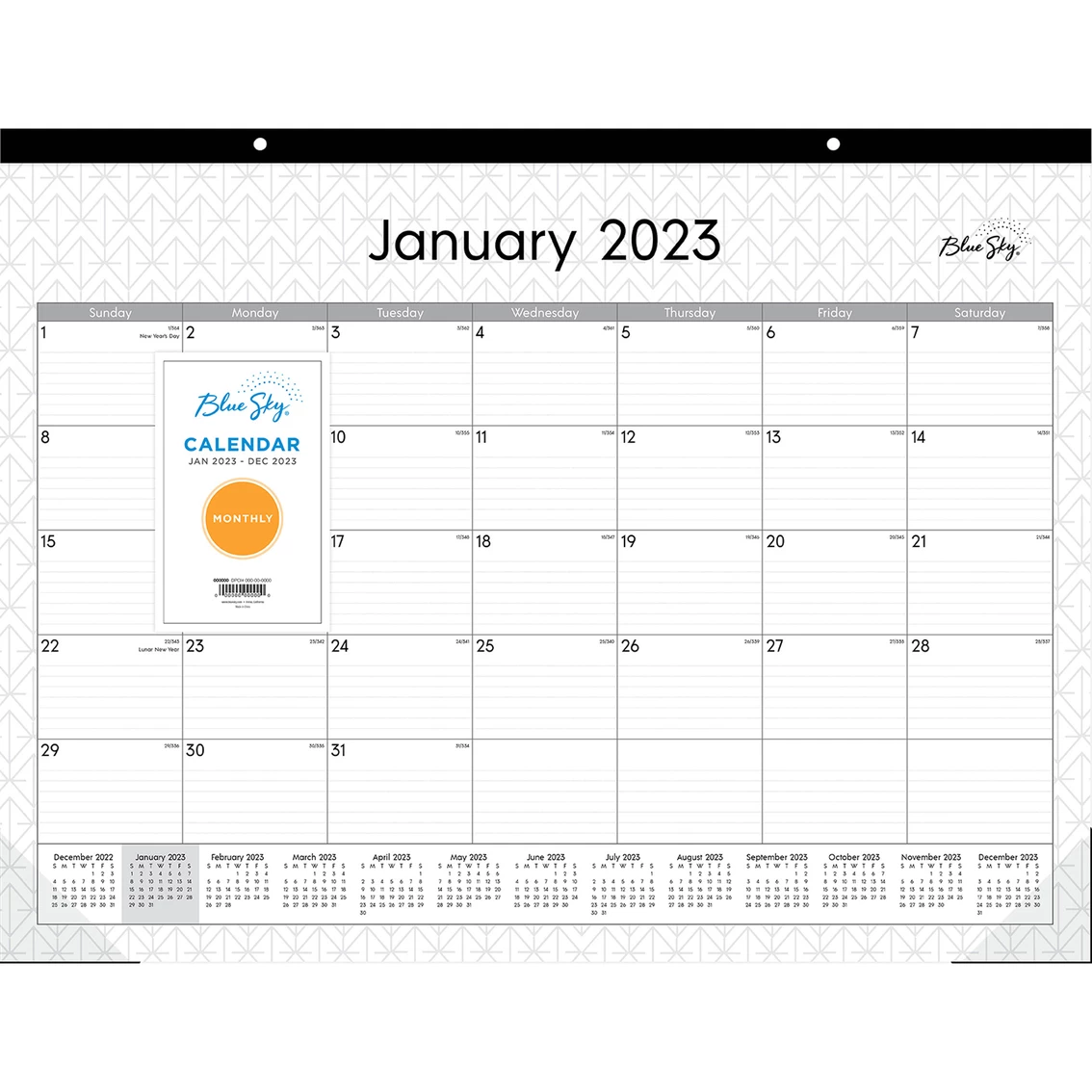 Buy 🛒 Bluesky 2023 Desk Pad 22 X 17 In. Calendar 💯 2 Buy 🛒 Bluesky 2023 Desk Pad 22 X 17 In. Calendar 💯 - Image 2