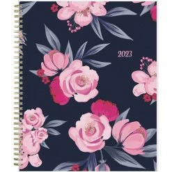 Deals 😀 Bluesky Planning Calendar Mimi Pink Frosted PP 8.5x11 RY 2023 Weekly/Monthly 🛒