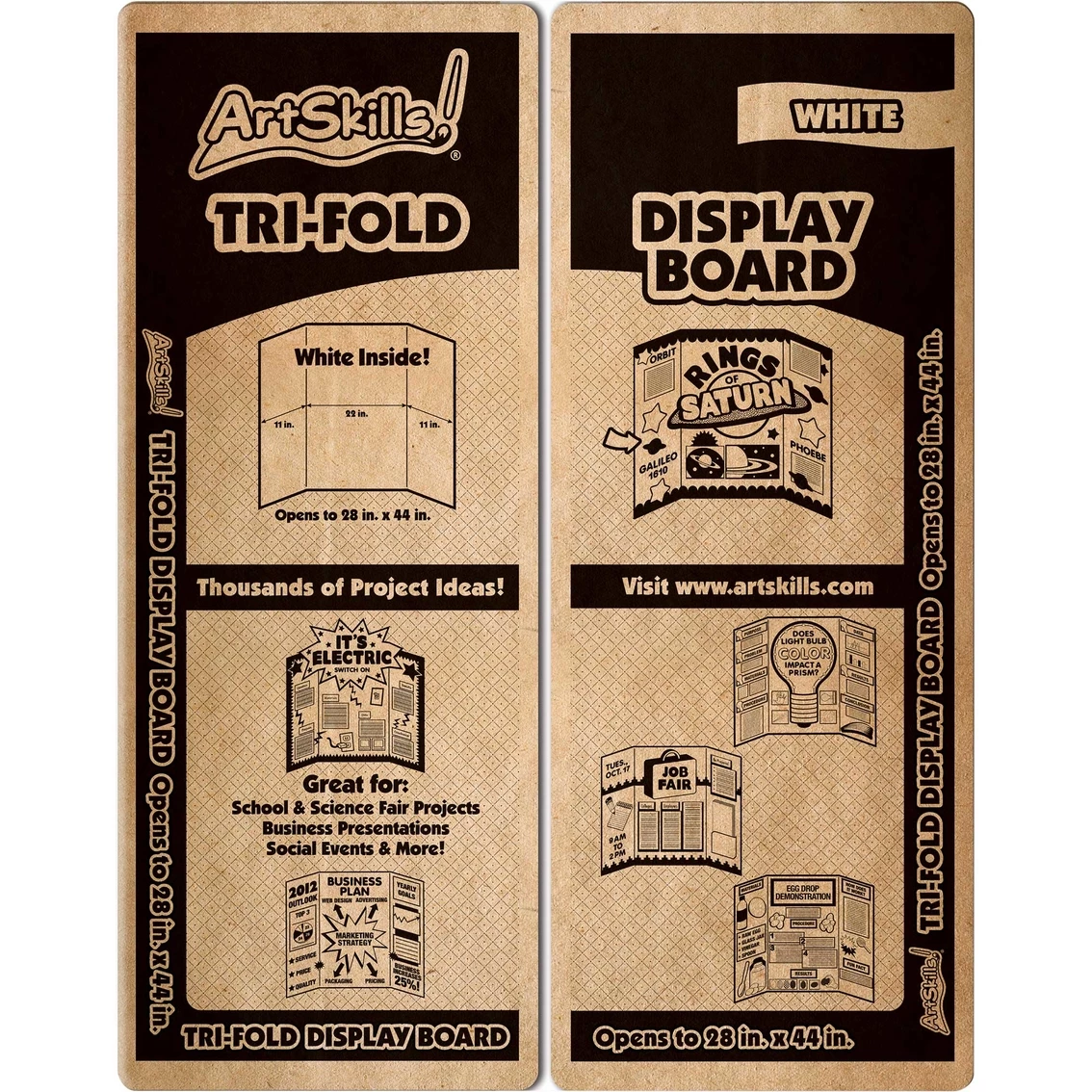 Buy ???? Artskills Tri Fold Display Board 22 X 44 In. ???? 1 Buy ???? Artskills Tri Fold Display Board 22 X 44 In. ????