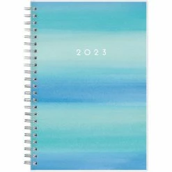 Budget ✔️ Bluesky Planning Calendar Chloe Frosted PP 5x8 RY23 Weekly/Monthly 🔔
