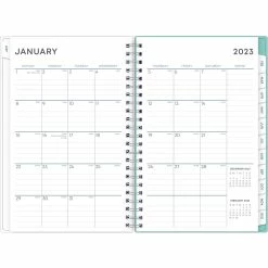 Budget ✔️ Bluesky Planning Calendar Chloe Frosted PP 5x8 RY23 Weekly/Monthly ???? -TF Publishing Shop unnamed file 693