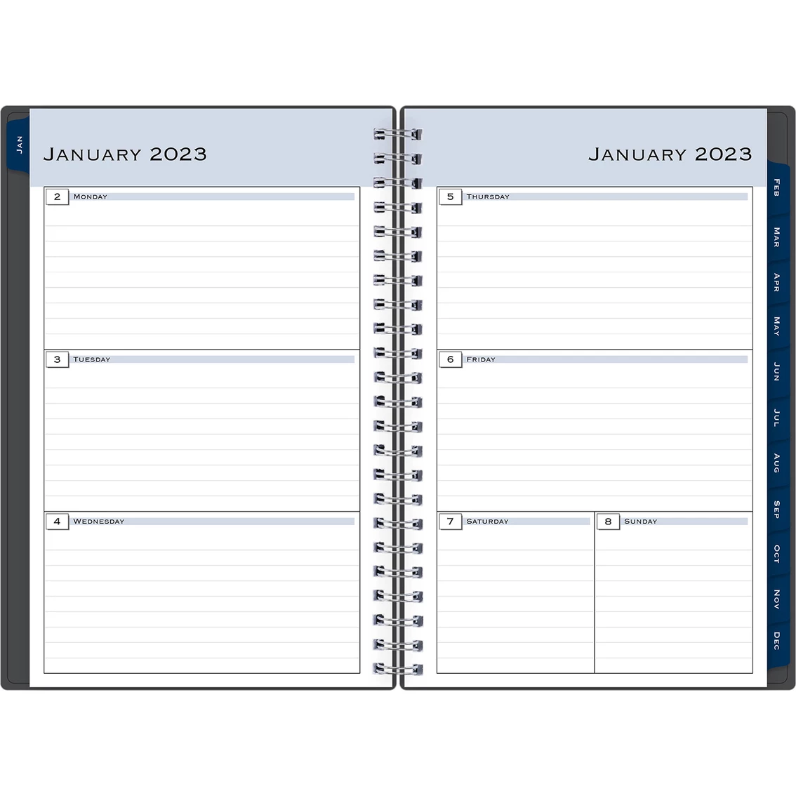 Wholesale 🎉 Bluesky Blue Sky Passages 5 In. X 8 In. 2023 Weekly And Monthly Planning Calendar 😉 2 Wholesale 🎉 Bluesky Blue Sky Passages 5 In. X 8 In. 2023 Weekly And Monthly Planning Calendar 😉 - Image 2