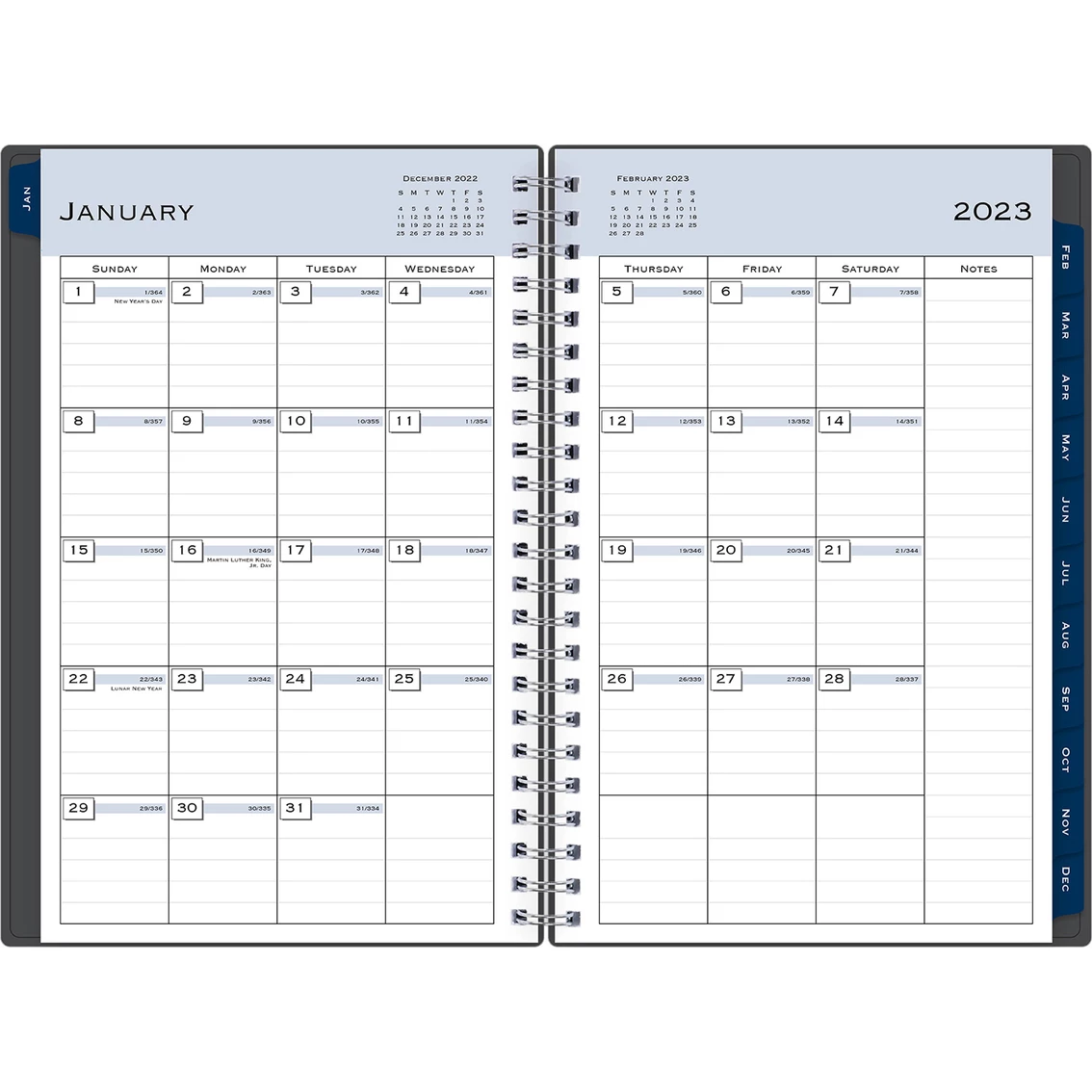 Wholesale 🎉 Bluesky Blue Sky Passages 5 In. X 8 In. 2023 Weekly And Monthly Planning Calendar 😉 3 Wholesale 🎉 Bluesky Blue Sky Passages 5 In. X 8 In. 2023 Weekly And Monthly Planning Calendar 😉 - Image 3