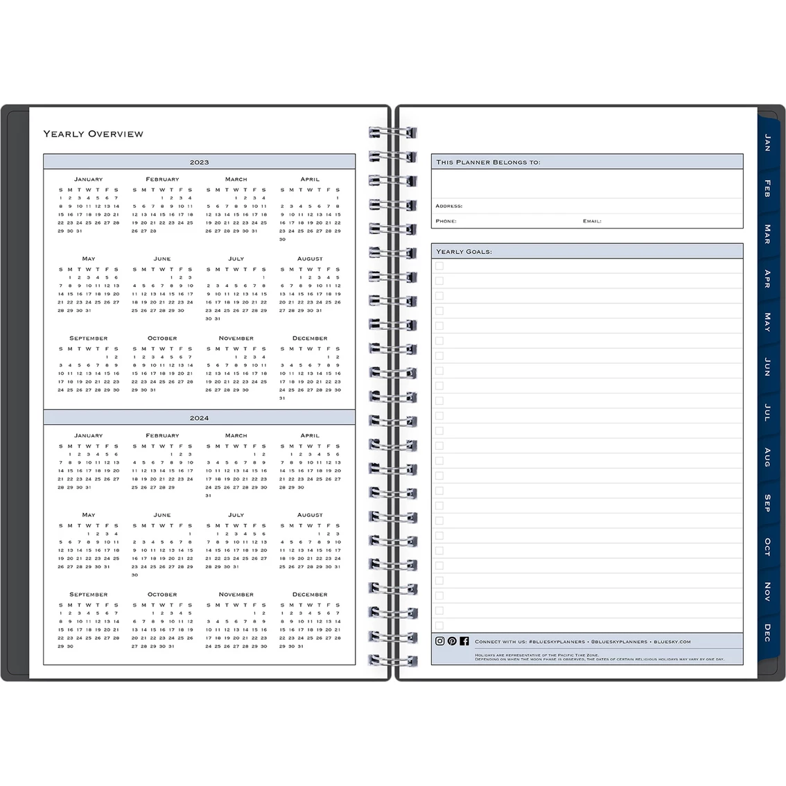 Wholesale 🎉 Bluesky Blue Sky Passages 5 In. X 8 In. 2023 Weekly And Monthly Planning Calendar 😉 5 Wholesale 🎉 Bluesky Blue Sky Passages 5 In. X 8 In. 2023 Weekly And Monthly Planning Calendar 😉 - Image 5