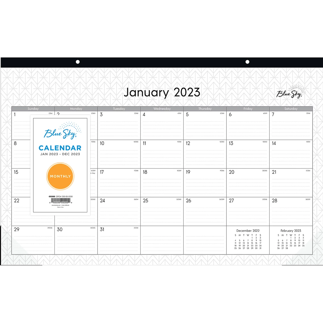 Promo 👏 Bluesky Enterprise 17 In. X 11 In. Monthly Desk Pad Calendar 🔥 2 Promo 👏 Bluesky Enterprise 17 In. X 11 In. Monthly Desk Pad Calendar 🔥 - Image 2
