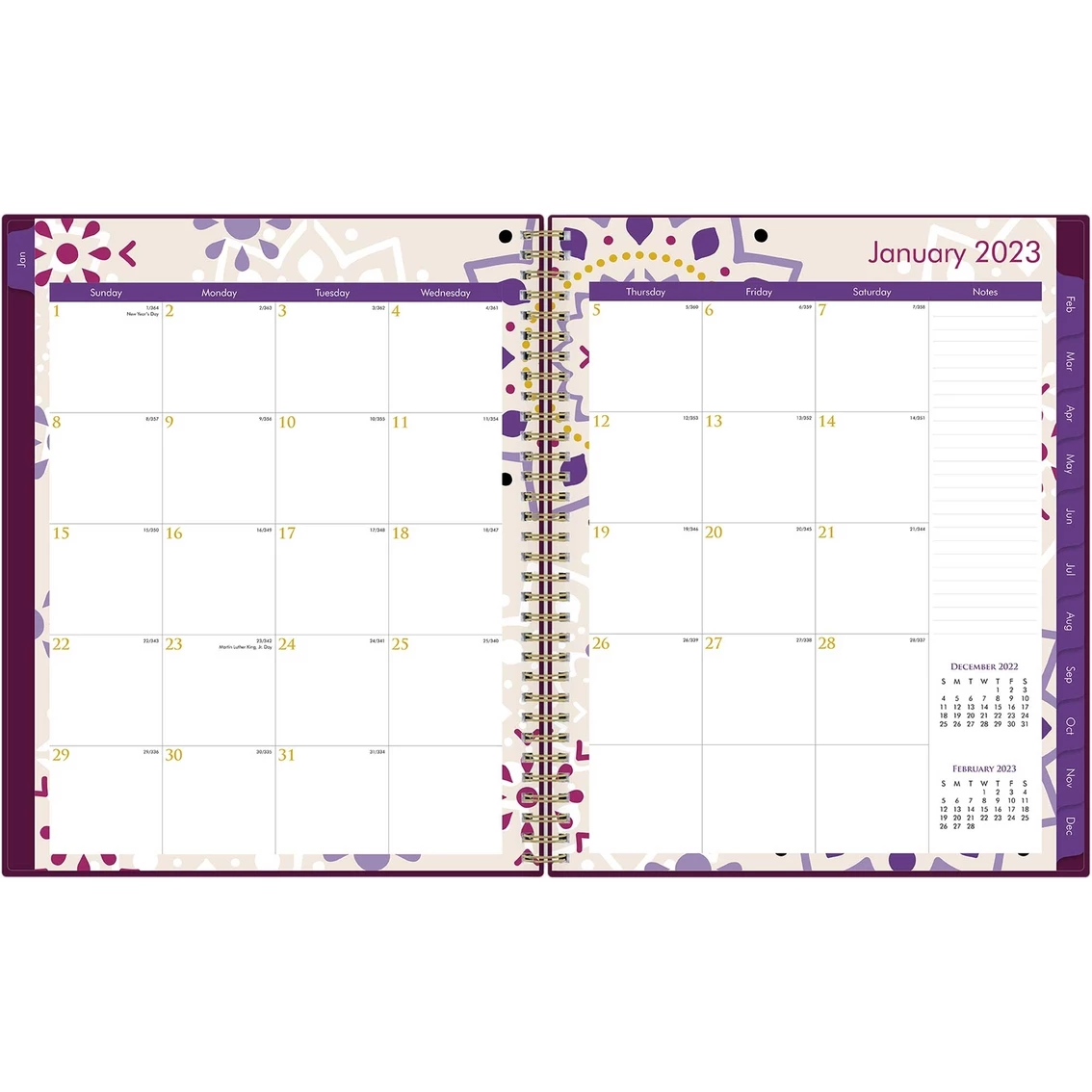 New ???? Bluesky Blue Sky Gili 8.5 In. X 11 In. 2023 Weekly And Monthly Planning Calendar ???? 3 New ???? Bluesky Blue Sky Gili 8.5 In. X 11 In. 2023 Weekly And Monthly Planning Calendar ???? - Image 3