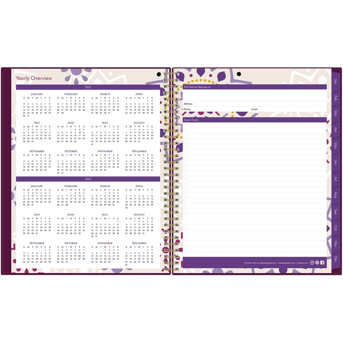 New ???? Bluesky Blue Sky Gili 8.5 In. X 11 In. 2023 Weekly And Monthly Planning Calendar ???? 5 New ???? Bluesky Blue Sky Gili 8.5 In. X 11 In. 2023 Weekly And Monthly Planning Calendar ???? - Image 5