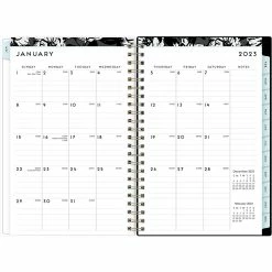 Flash Sale ???? Bluesky Planning Calendar Baccara Dark CYO 5x8 RY23 Weekly/Monthly ???? -TF Publishing Shop unnamed file 716