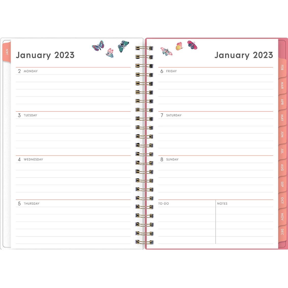 Cheap ???? Bluesky Blue Sky Fly By 5 In. X 8 In. 2023 Weekly And Monthly Planning Calendar ???? 2 Cheap ???? Bluesky Blue Sky Fly By 5 In. X 8 In. 2023 Weekly And Monthly Planning Calendar ???? - Image 2