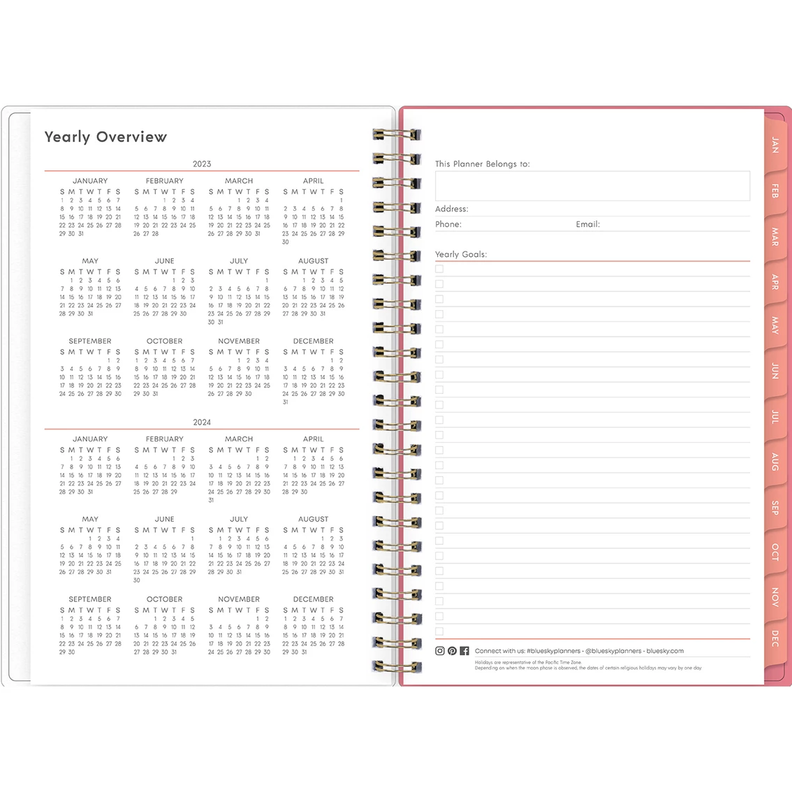 Cheap ???? Bluesky Blue Sky Fly By 5 In. X 8 In. 2023 Weekly And Monthly Planning Calendar ???? 4 Cheap ???? Bluesky Blue Sky Fly By 5 In. X 8 In. 2023 Weekly And Monthly Planning Calendar ???? - Image 4