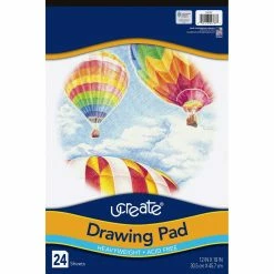 Promo 🥰 Pacon Heavyweight Paper 12 In. X 18 In. Drawing Pad 24 Sheets 👏