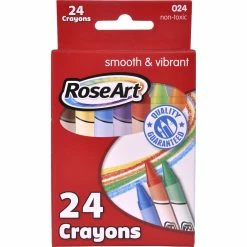 Hot Sale 🎁 RoseArt Crayons, 24 Pk. ✨