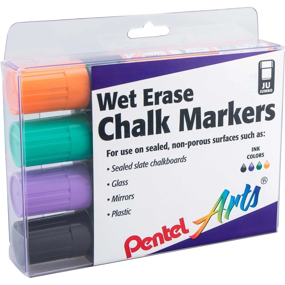 Coupon ๐งจ Pentel Arts Wet Erase Chalk Marker 4 Pc. Set With Jumbo Tip And Plastic Box ๐ 1 Coupon ๐งจ Pentel Arts Wet Erase Chalk Marker 4 Pc. Set With Jumbo Tip And Plastic Box ๐