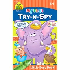 Top 10 👏 School Zone My First Try N Spy Little Busy Book 🌟